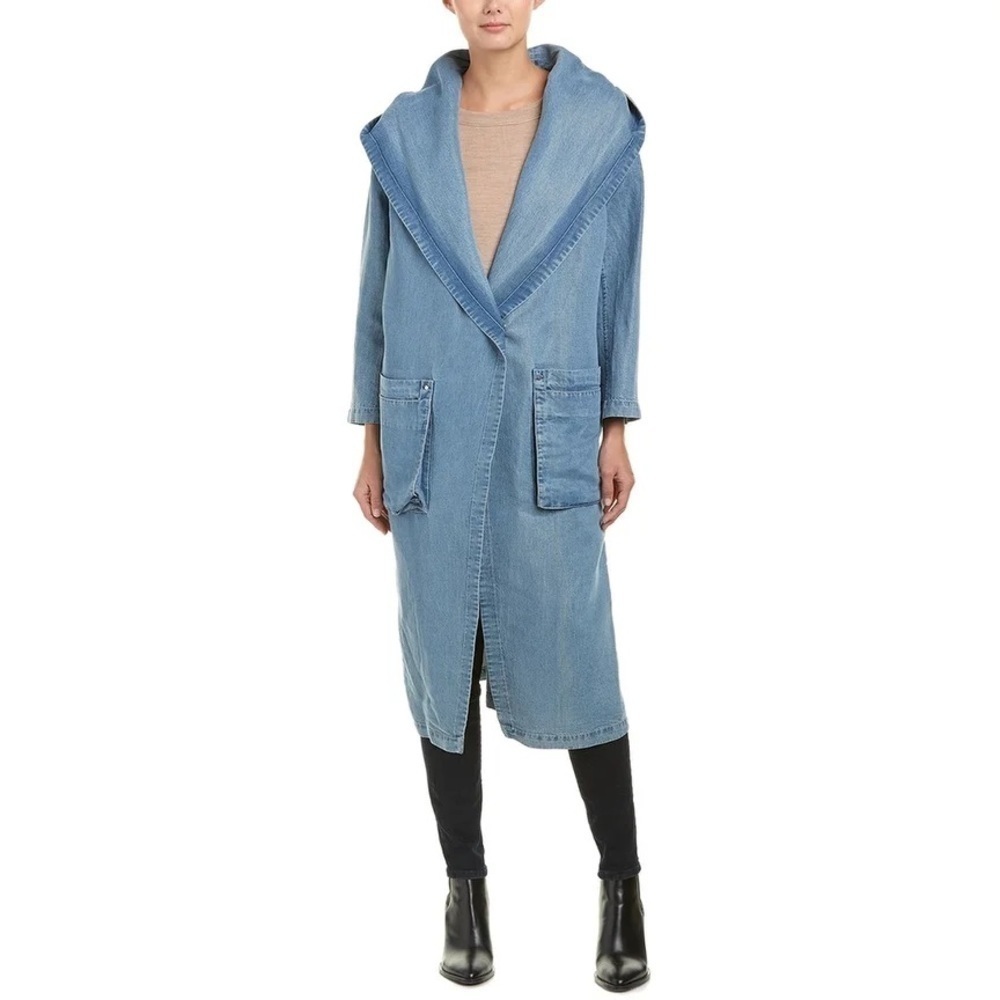Soia & Kyo Jelena Denim Coat Hooded
